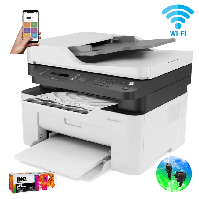 HP Laser MFP 137fnw - laser mono 4w1 Wi-Fi ADF